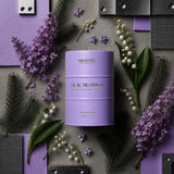 M&SENSE primer plano de la cera y color, mostrando textura cremosa y liberación aromática