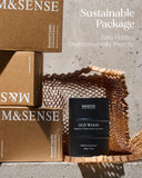 M&SENSE lata reutilizable abierta, almacenamiento sostenible