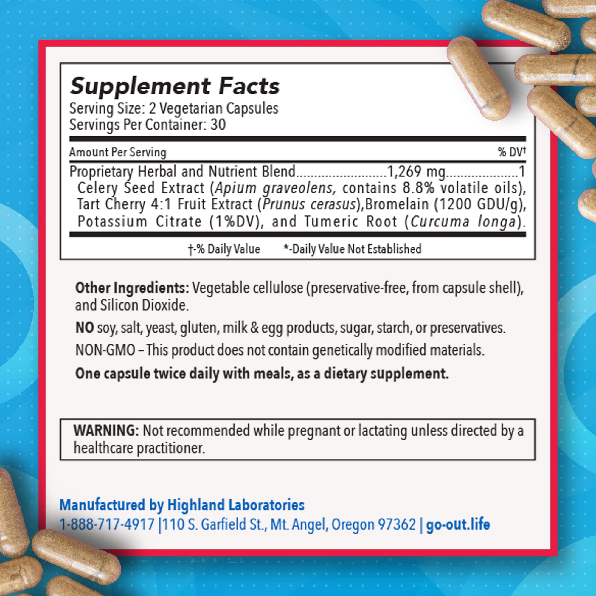 Mt. Angel Vitamins cápsulas en primer plano destacando textura y pureza del producto