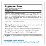 Mt. Angel Vitamins etiqueta nutricional legible con información clara
