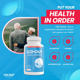 Mt. Angel Vitamins cápsula en mano ilustrando tamaño y facilidad de uso portátil