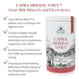 Mt. Capra cucharada medidora con polvo lista para mezclar rápidamente