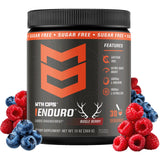MTN OPS Enduro envase frontal mostrando diseño y sabor Bugle Berry, presentación clara