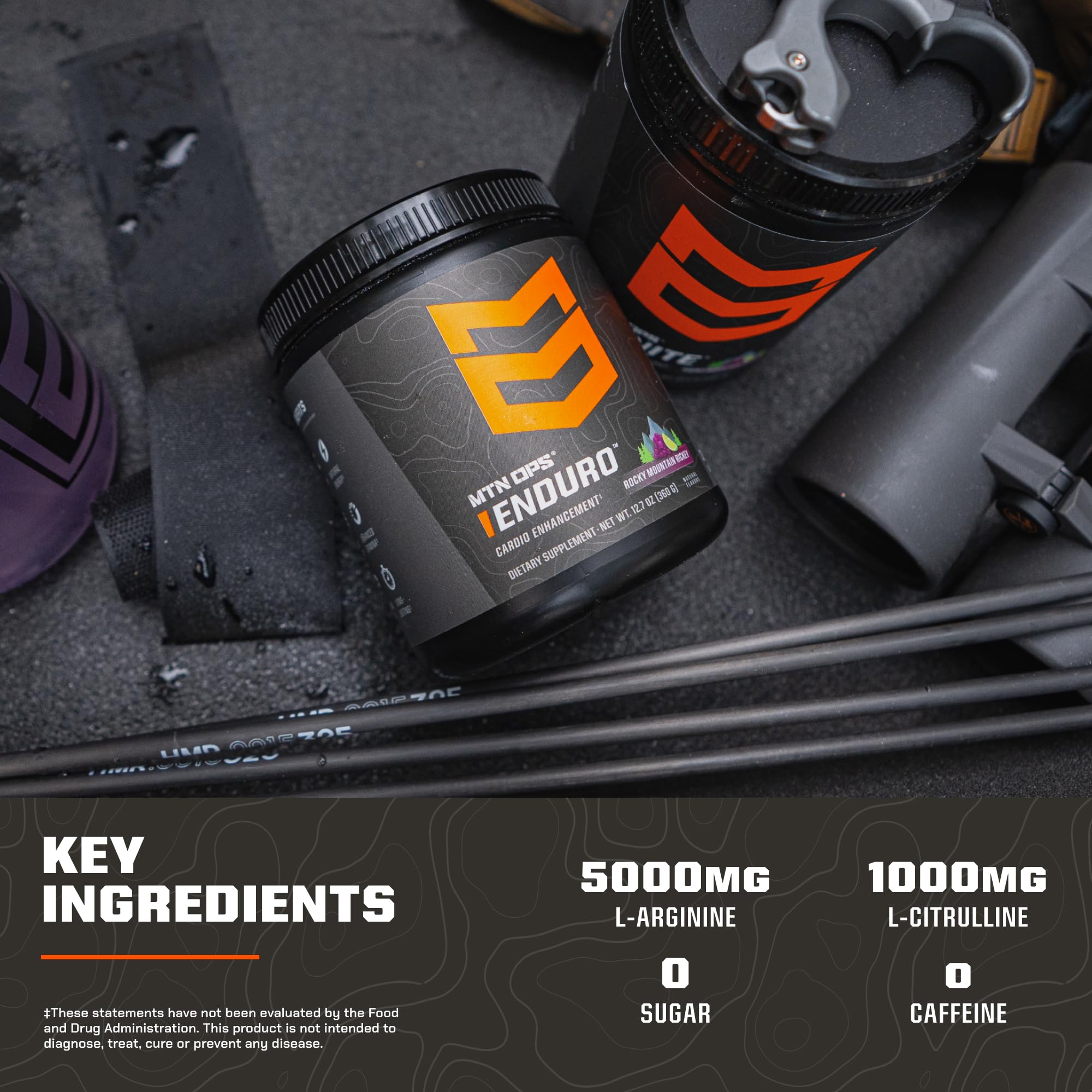 MTN OPS etiqueta con ingredientes visible y mejora de absorción