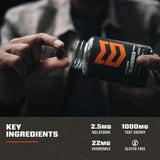 MTN OPS gomitas en mano para mostrar escala y porción práctica antes de dormir