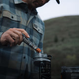 MTN OPS etiqueta de ingredientes del producto destacando cafeína, aminoácidos y nootrópicos