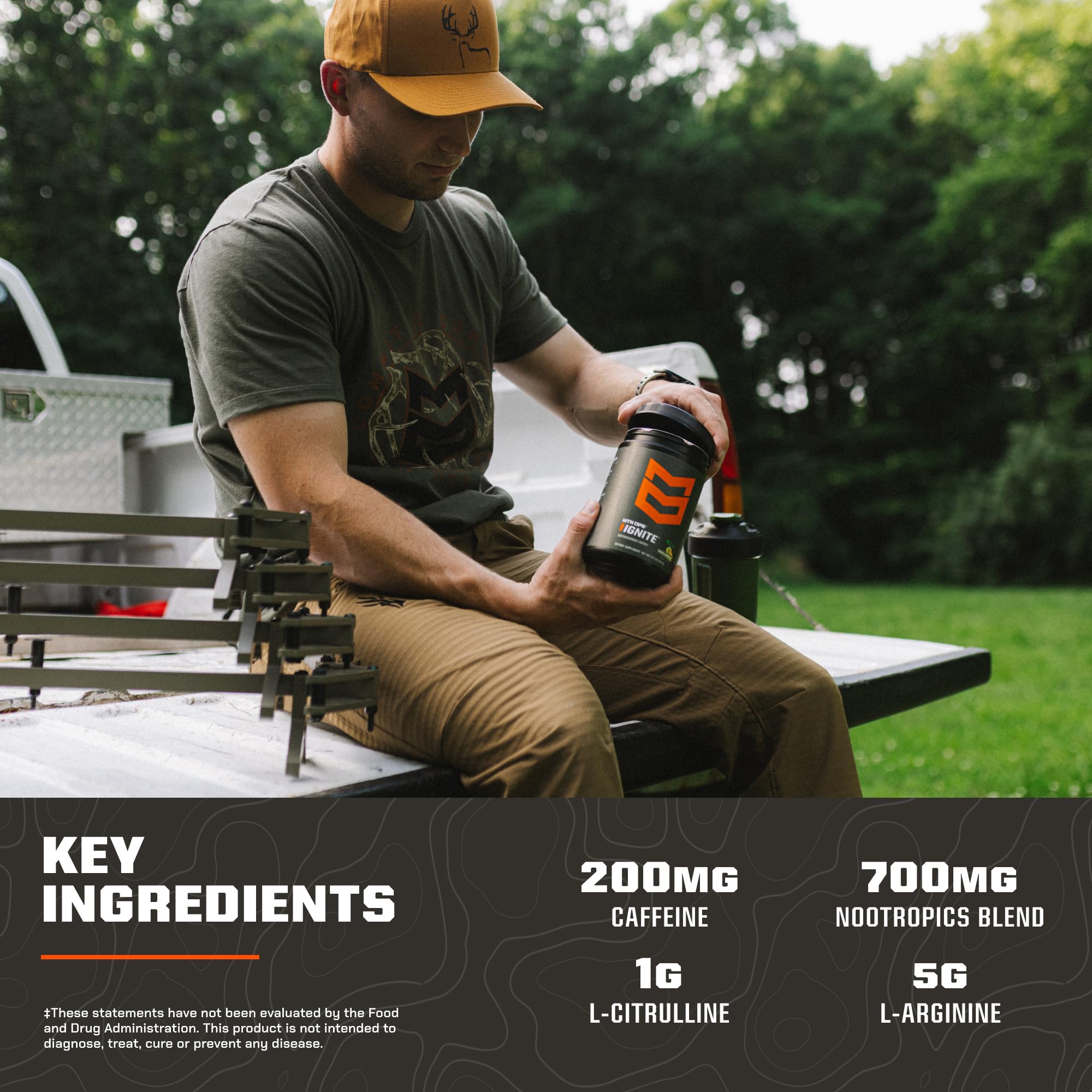 MTN OPS scoop con porción exacta para control de dosis y conveniencia