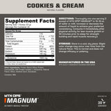 MTN OPS batido Cookies & Cream preparado, listo para recuperación post‑entreno