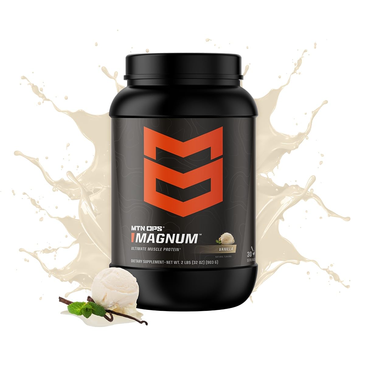 MTN OPS Magnum detalle de etiqueta y cierre que muestra pureza