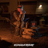 MTN OPS envase sobre mantel nocturno para ritual antes de dormir