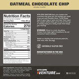 MTN OPS detalle de textura interior con avena y chispas de chocolate