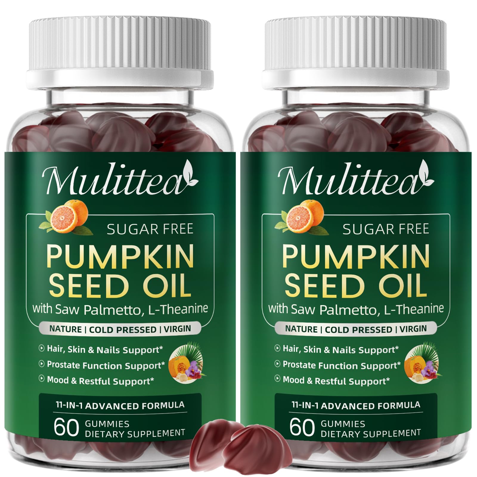 Mulittea vista frontal del envase que muestra la presentación y beneficios