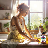 MUMAZYL comparación de tamaño con manos para visualizar capacidad 480ml