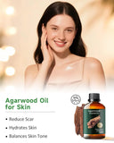 Mumianhua aceite agarwood en difusor creando ambiente meditativo y tranquilo