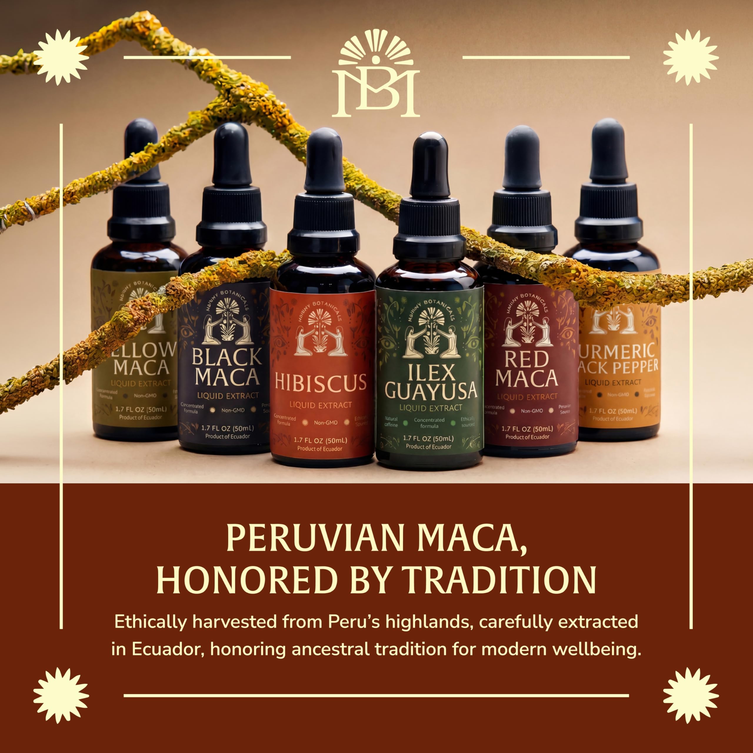 Munay Botanicals producto en encimera de cocina mostrando uso diario