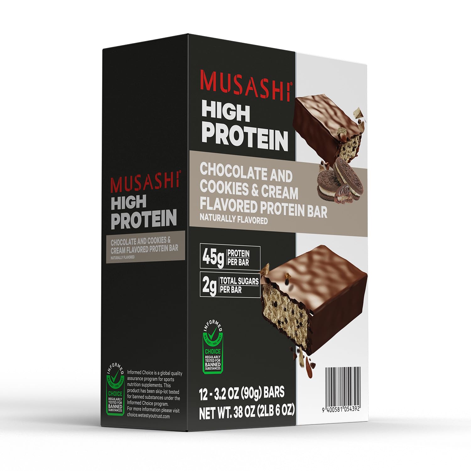 Musashi barra en desayuno rápido estilo vida activo, aporta proteína fácil