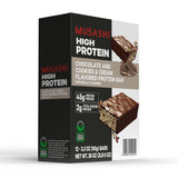 Musashi barra en desayuno rápido estilo vida activo, aporta proteína fácil