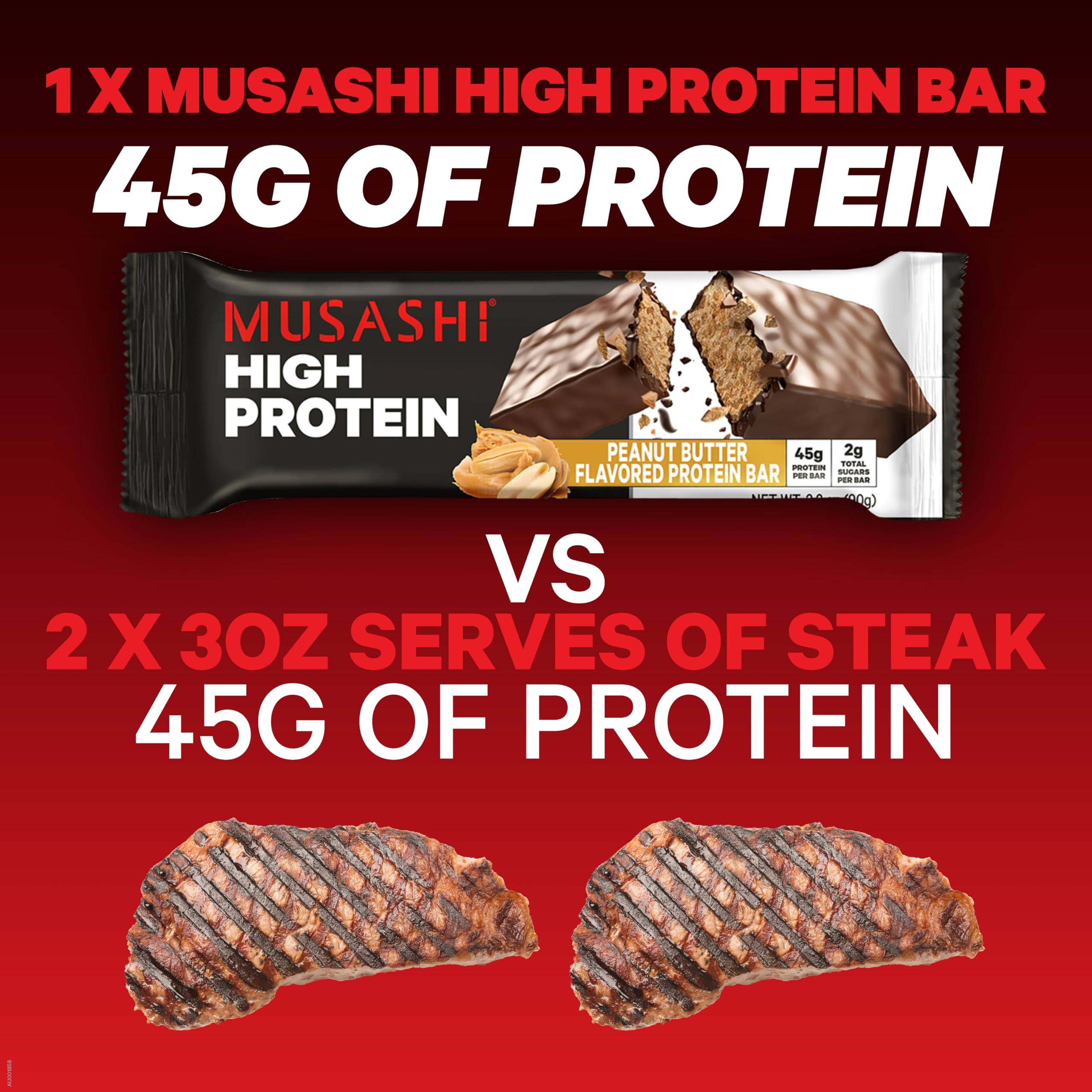 Musashi pack de 12 barras, conveniencia y reserva para entrenos frecuentes