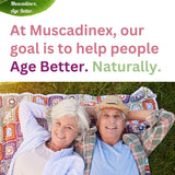MUSCADINEX suplemento junto a equipo de entrenamiento apoyando energía