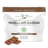 Muscle Feast frasco frontal mostrando etiqueta y beneficios naturales
