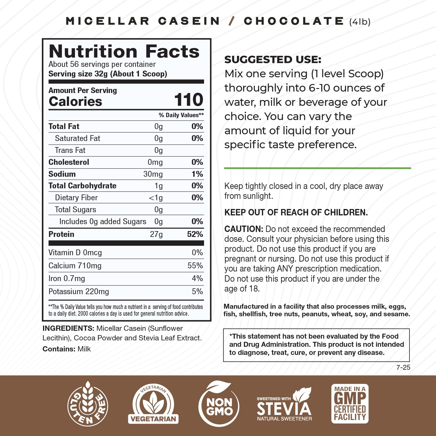 Muscle Feast polvo de caseína micelar textura fina y homogénea beneficiosa