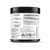 Muscle Feast producto en ambiente lifestyle con naranja natural