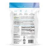 Muscle Feast ambiente de cocina con envase para integrar en vida diaria saludable