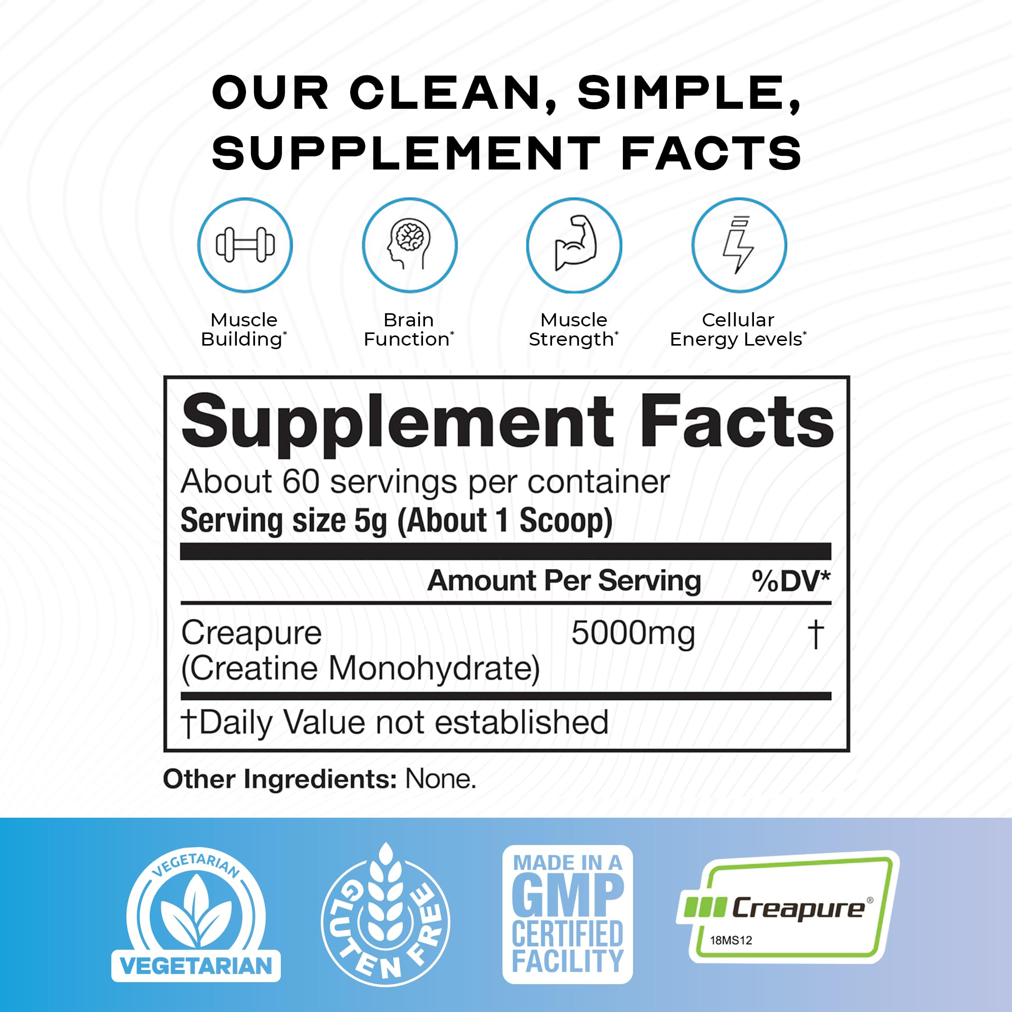 Muscle Feast vaso con Creapure mezclada listo para beber y recuperar energía