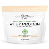 Muscle Feast empaque frontal mostrando producto y beneficio natural