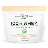 Muscle Feast frente del envase mostrando diseño y tamaño, ideal para compras informadas