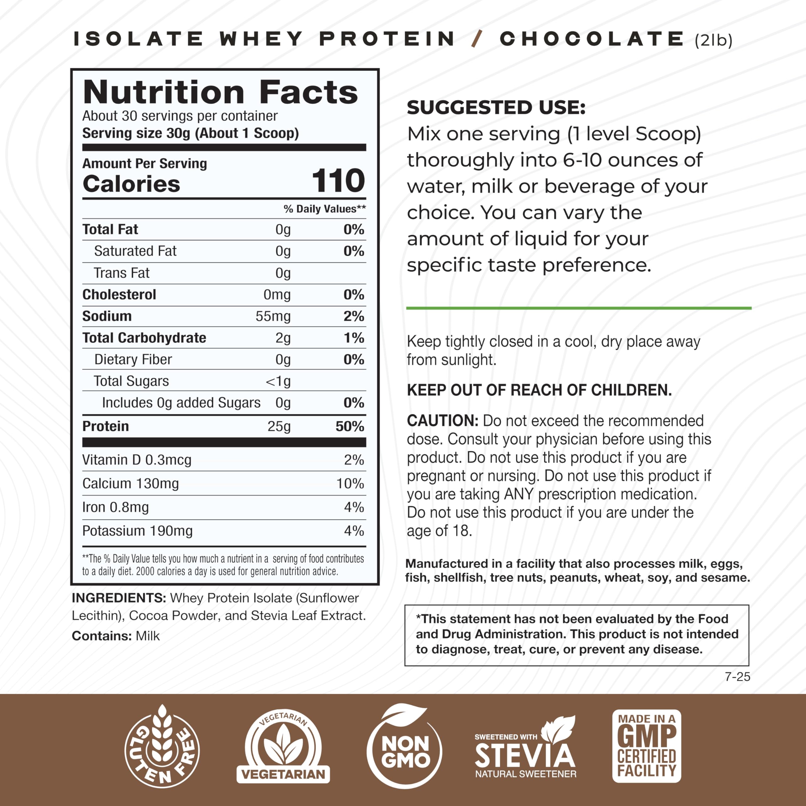 Muscle Feast batido de chocolate cremoso listo para consumir tras mezclar