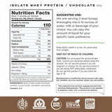 Muscle Feast batido cremoso servido en vaso, resultado sabroso y fácil de mezclar