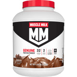 Muscle Milk envase frontal mostrándolo como opción proteica confiable
