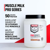 Muscle Milk cuchara con porción, medición exacta y control de macronutrientes