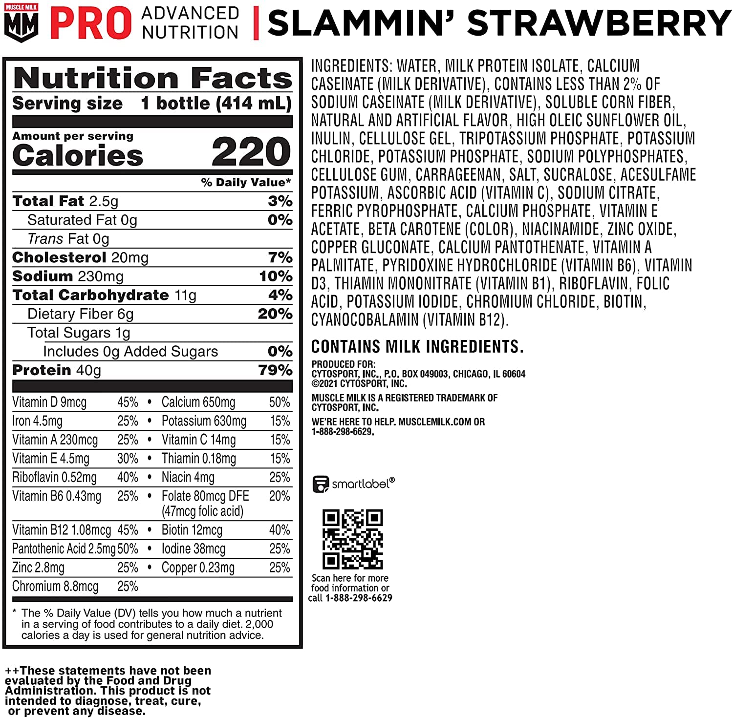 Detalle de textura cremosa de Muscle Milk Pro que demuestra consistencia suave