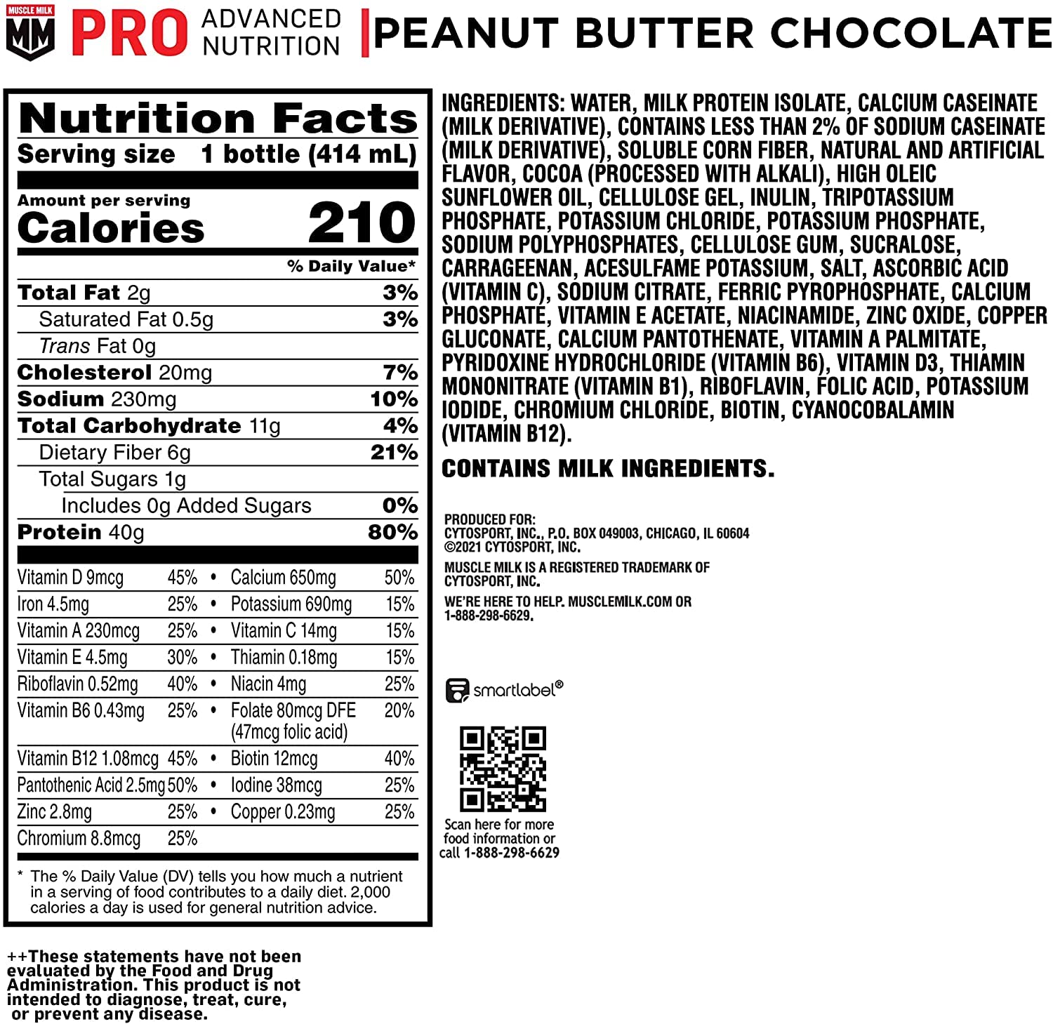 Primer plano de textura del batido Muscle Milk mostrando consistencia cremosa y apetecible