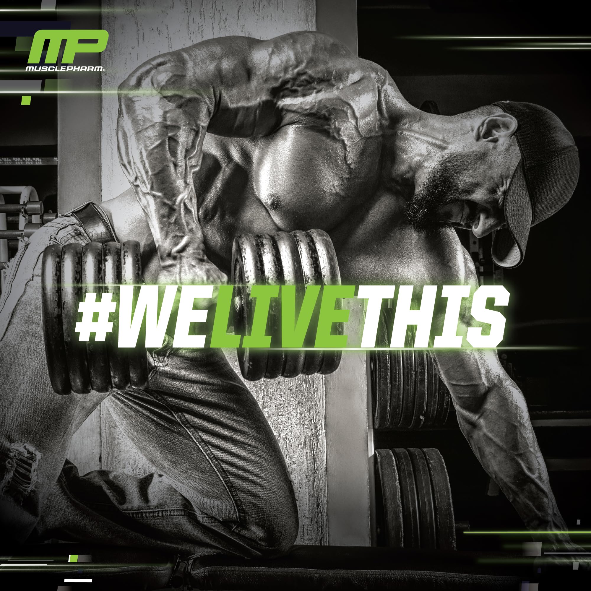 Muscle Pharm polvera sabor sandía para una mezcla sabrosa y refrescante