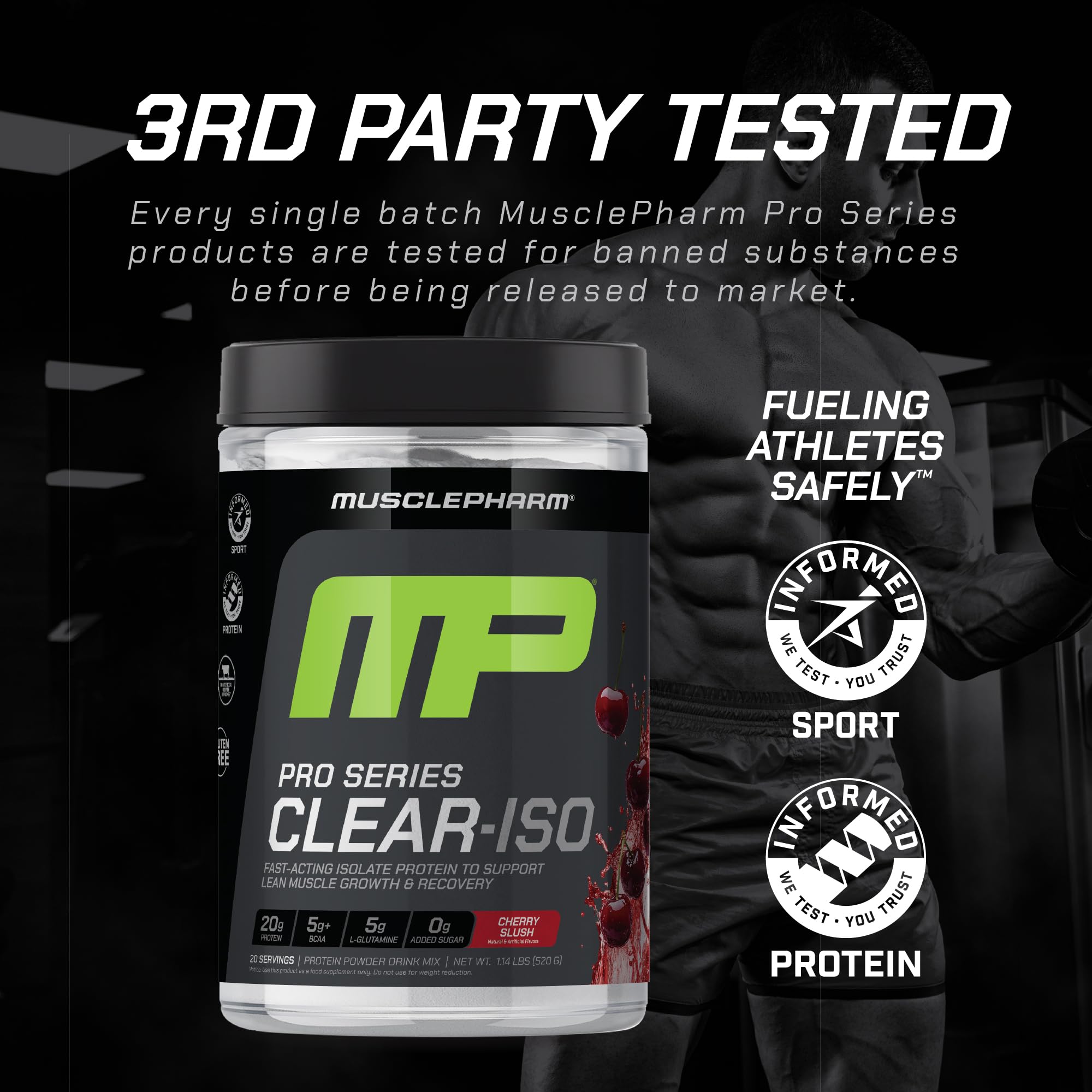 Muscle Pharm cuchara servidora con porción exacta para control de raciones
