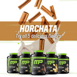 Muscle Pharm sello de certificación Informed-Choice en etiqueta visible