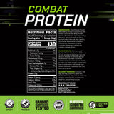 Muscle Pharm polvo en primer plano mostrando textura fina y mezcla fácil