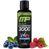 Muscle Pharm frente del envase mostrando sabor frambuesa azul y conveniencia