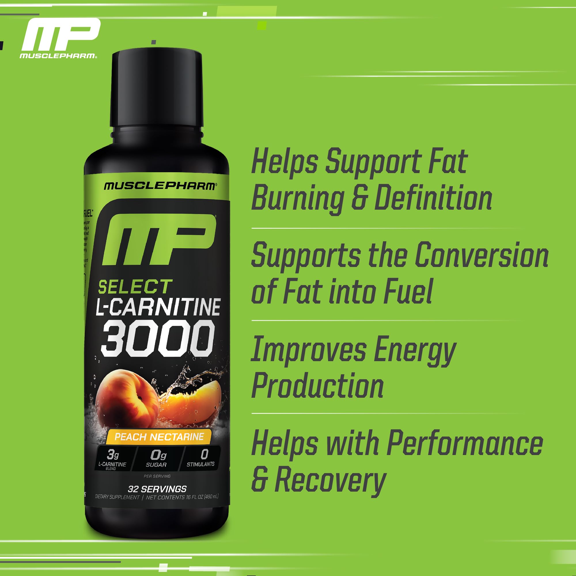 Muscle Pharm cucharada medidora con la porcion lista para mezclar