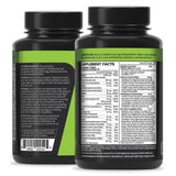 Muscle Pharm usuario en gimnasio sosteniendo botella, simboliza rendimiento