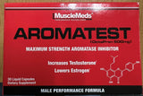 MuscleMeds frasco abierto con 30 cápsulas indicando la duración