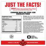 MuscleMeds textura del polvo Chocolate cerca, mezcla fácil y cremosa
