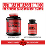MuscleMeds etiqueta nutricional CARNIVOR MASS detallando proteínas y carbohidratos