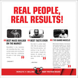 MuscleMeds Carnivor Mass vaso preparado sabor fresa listo para consumo postentreno