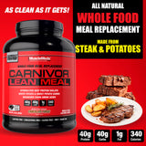 MuscleMeds batido preparado en vaso listo para consumir y apoyar recuperación