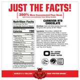 MuscleMeds etiqueta en detalle destacando ingredientes y pureza
