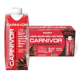 MuscleMeds Carnivor RTD frontal mostrando botella y beneficio proteína alta